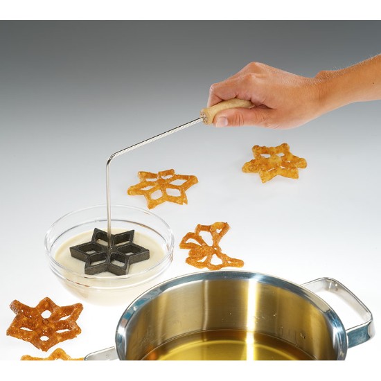 Utensílio com 3 moldes para decoração de waffles - Westmark