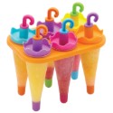 Set di 6 stampi per gelato, 50 ml, plastica - di Kitchen Craft