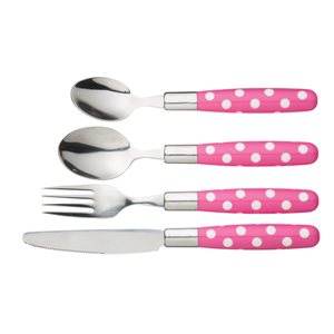 Set of 4 cutlery for children - Kitchen Craft