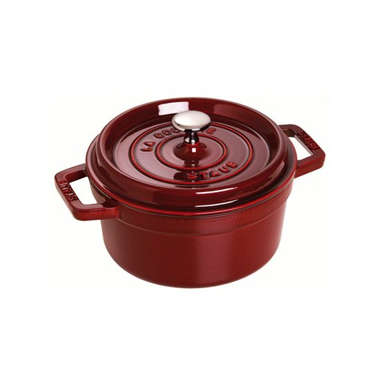 Cocotte cooking pot made of cast iron, 22 cm/2.6 l, Grenadine - Staub 