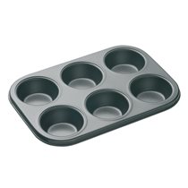 Muffin tray, 27 × 18 cm, steel - made by Kitchen Craft