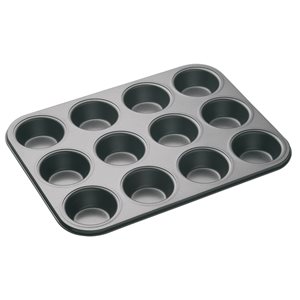 Muffin tray, 35 x 27 cm, steel - by Kitchen Craft