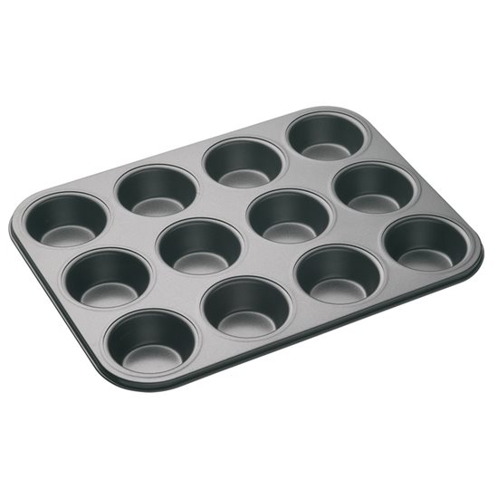 Bandeja de muffins, 35 x 27 cm, aço - por Kitchen Craft