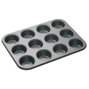 Taca na muffinki, 35 x 27 cm, stal - od Kitchen Craft