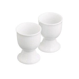 Set of 2 holders for eggs, porcelain - by Kitchen Craft