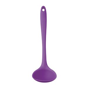 Ladle, silicone 28 cm, purple - Kitchen Craft
