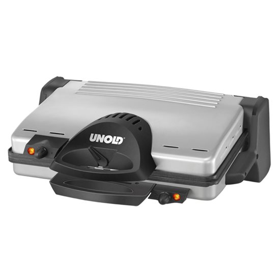 Electric grill, 2100 W, silver - Unold