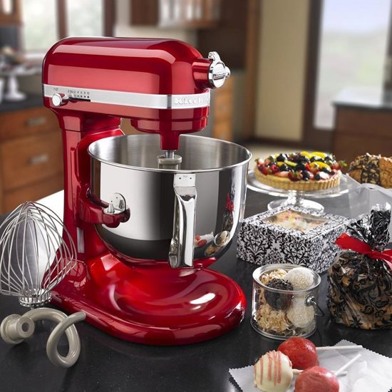 "Amatininkų" virtuvės maišytuvas, modelis 7580, 6.9L, Candy Apple - KitchenAid