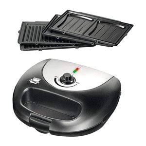  Electric grill 3 in 1 Onyx, 1000 W - Unold