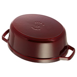 Pentola Cocotte ovale, ghisa, 33cm/6.7L, Grenadine - Staub