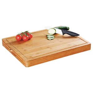 Bamboo cutting board, 50 x 40 cm, 5 cm thick - Kesper