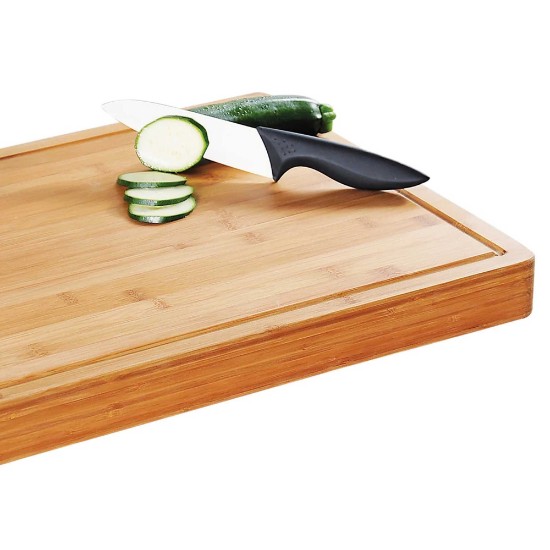 Bamboo cutting board, 50 x 40 cm, 5 cm thick - Kesper