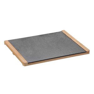 Serving platter, 34 x 26 cm, slate - Kesper