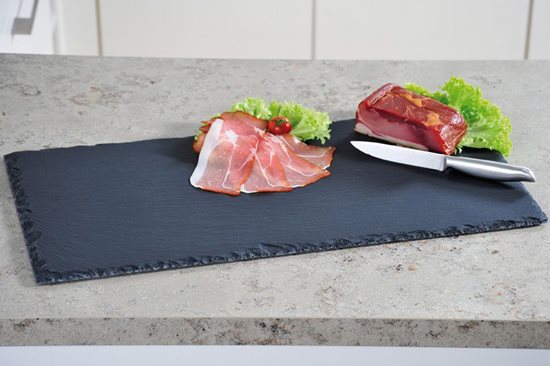 Serving platter, slate, 60 x 30 cm - Kesper