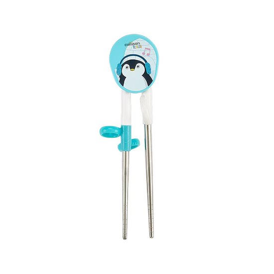 Spisepinde til børn, rustfrit stål, "Infant", Blue - Cuitisan