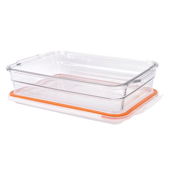 Récipient alimentaire rectangulaire en verre, 2200 ml – Glasslock