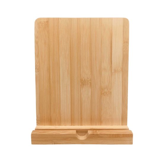 Stojak na tablet/książkę kucharską, bambus, 23 × 18 cm - Kesper
