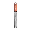 Rallador clásico, acero inoxidable quirúrgico, 32,5 cm, color naranja