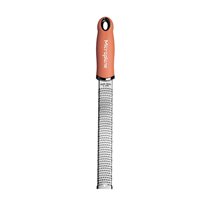 Grater made of surgical steel, 30.5 x 3.3 cm, "Cinnamon Orange" - Microplane brand