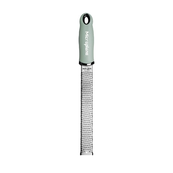 Rallador, acero inoxidable quirúrgico, 30,5 x 3,3 cm, Sage Green - Microplane