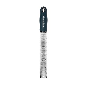Grater, surgical stainless steel, 30.5 x 3.3 cm, "Dark Grey" - Microplane