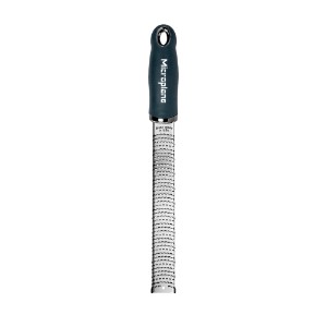 Grater made of surgical steel, 30.5 x 3.3 cm, "Dark Grey" - Microplane brand