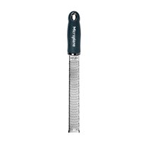 Grater made of surgical steel, 30.5 x 3.3 cm, "Dark Grey" - Microplane brand