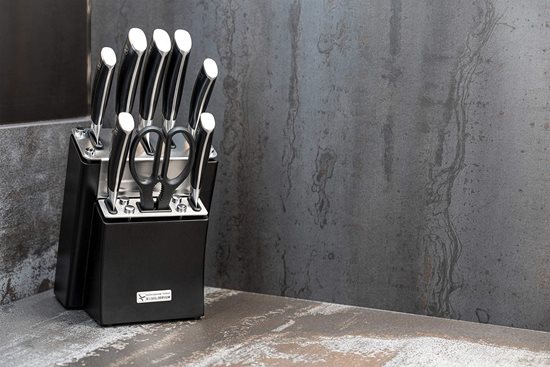 9-piece "Rockingham Forge Equilibrium" kitchen knife set - Grunwerg