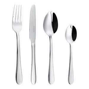 24-piece cutlery set, stainless steel - Grunwerg