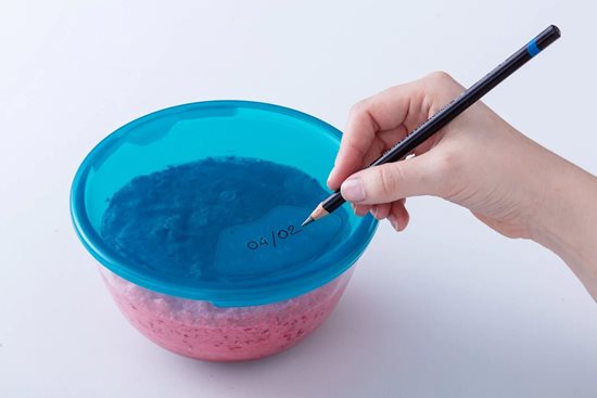 Skutella b'għatu, magħmula minn ħġieġ reżistenti għas-sħana, 16 ċm / 1L, "Prep&Store" – Pyrex