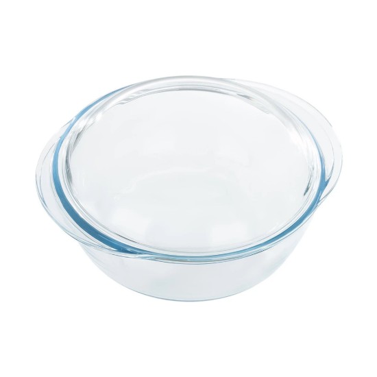 Set of 3 food storage containers, made from heat-resistant glass, "Essentials" - Pyrex