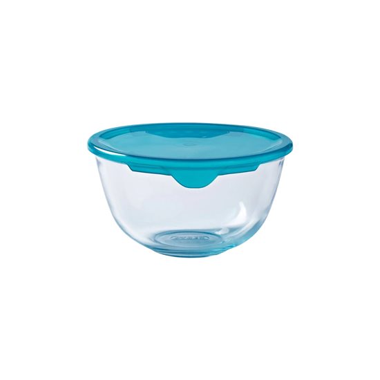 Miska s vekom, vyrobená zo žiaruvzdorného skla, 16 cm / 1L, "Prep&Store" – Pyrex