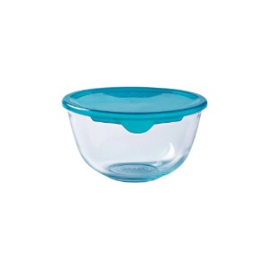 Bowl with lid, made from heat-resistant glass, 16 cm / 1L – PYREX