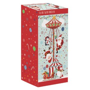 Zestaw do serwowania herbaty, porcelana, "SANTA'S CAROUSEL" - marka Easy Life