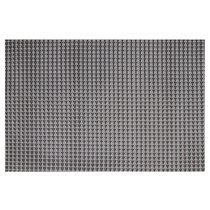 Set of 4 table mats, Black and white, 45 × 30 cm