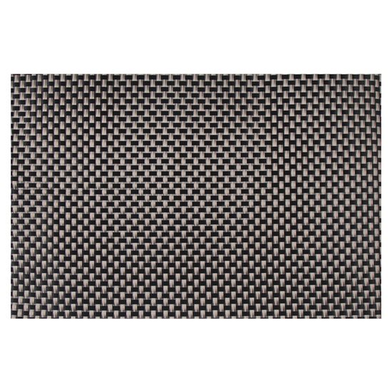 Набор из 4 ковриков, 45 × 30 см, Черный