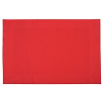 "Rahmen" placemat, 42 x 32 cm, vinyl, red - Saleen