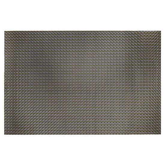 Set of 4 placemats, 45 × 30 cm, Silver and Golden