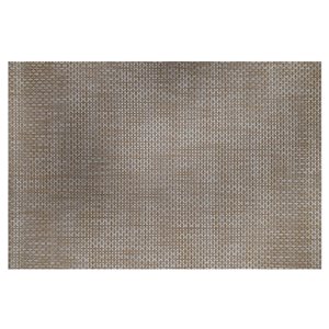 Set of 4 placemats, Light brown, 45 × 30 cm