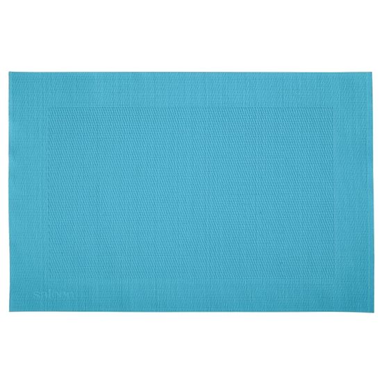 "Rahmen" asztali szőnyeg, 42 x 32 cm, vinil, "aquamarin" szín - Saleen