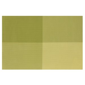 Set of 4 placemats, Green, 45 × 30 cm