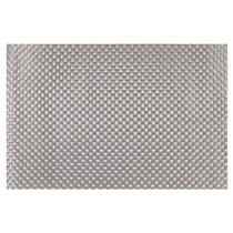 Set of 4 table mats, Silver, 45 x 30 cm