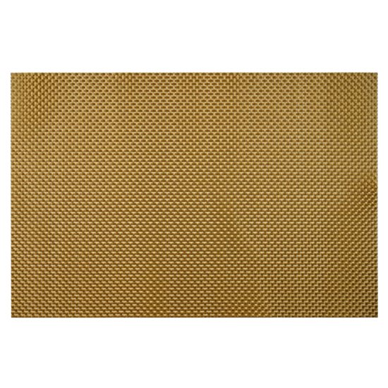 Set of 4 table mats, 45 x 30 cm, Golden