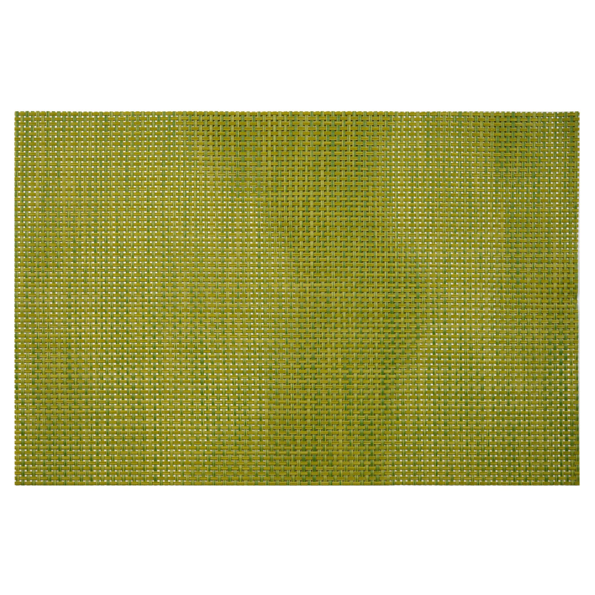 Set Of 4 Table Mats, 45 X 30 Cm, Green | KitchenShop