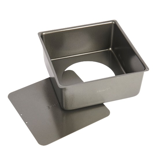 Teglia quadrata profonda, 18 x 18 cm, acciaio - Kitchen Craft