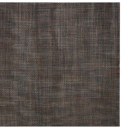 Juego de manteles individuales de 4 piezas, 45 x 30 cm, negro/marrón