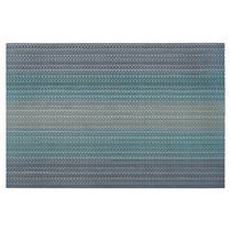 Set of 4 table mats, 45 x 30 cm, Blue