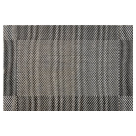 4 stalo kilimėlių rinkinys, 45 x 30 cm, Pilka