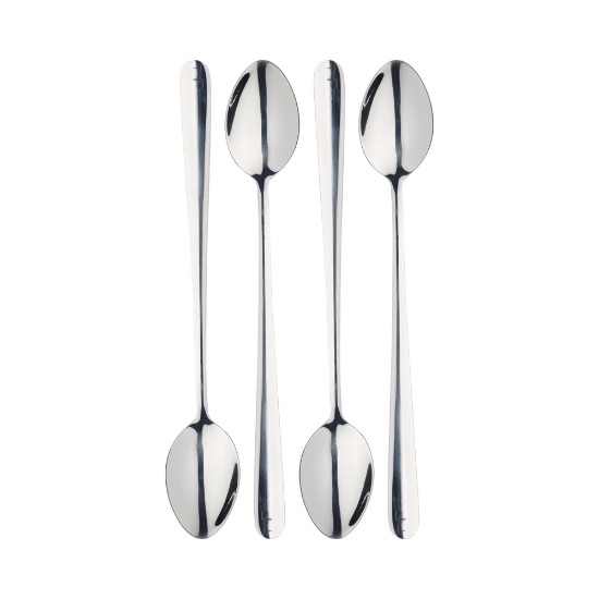 Set van 4 theelepels, roestvrij staal - door Kitchen Craft