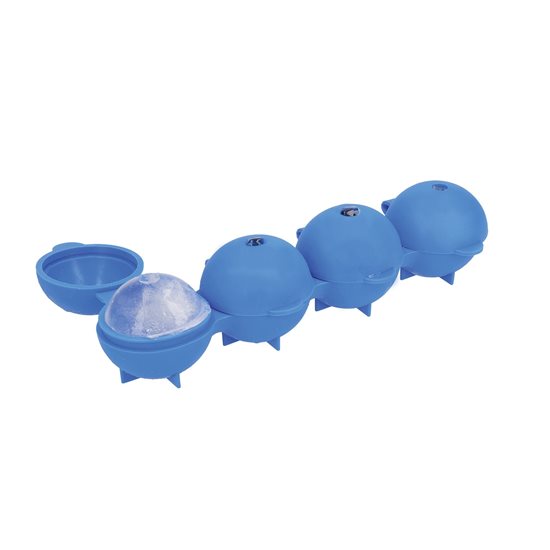 Kugelform für Eis, 21,5 × 7 × 4 cm, Silikon, blau – hergestellt von Kitchen Craft